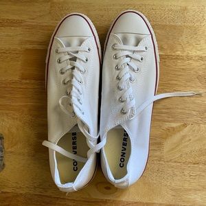 Size 13 White Chuck Taylor All Star Converses